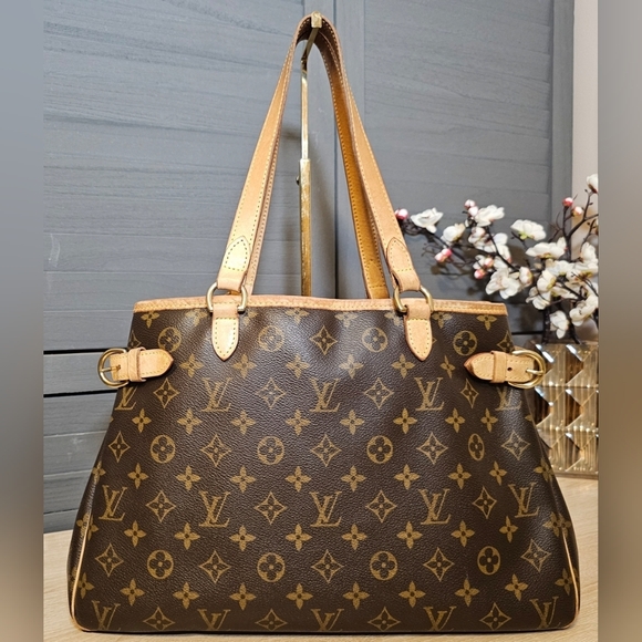 Authentic LOUIS VUITTON Monogram Batignolles Horizontal Handbag - Picture 1 of 13